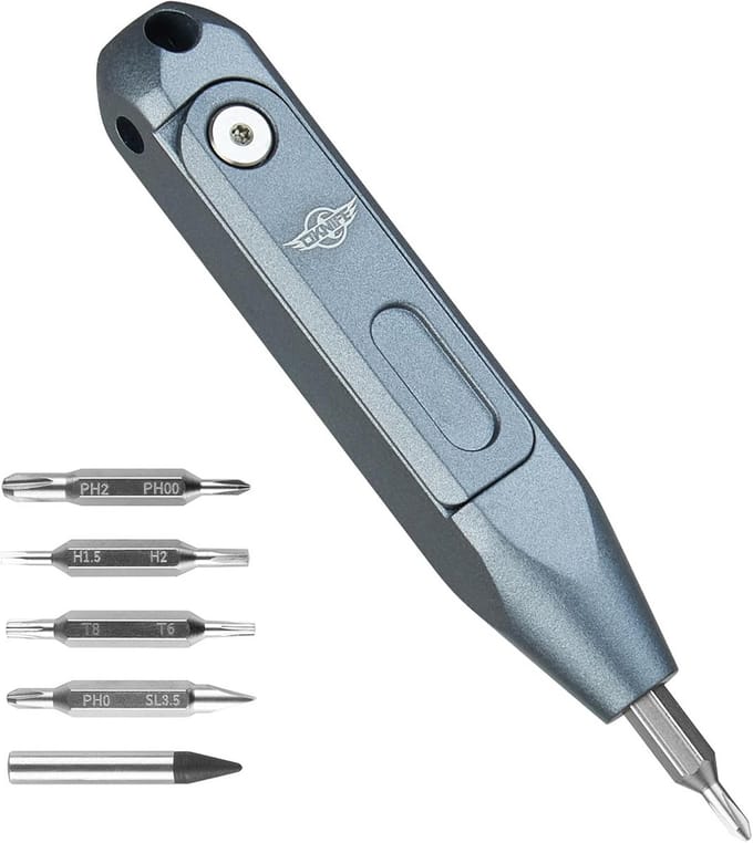 Precisie Schroevendraaier Set 9-in-1 Compact Magnetisch Gereedschap voor Dagelijks Gebruik