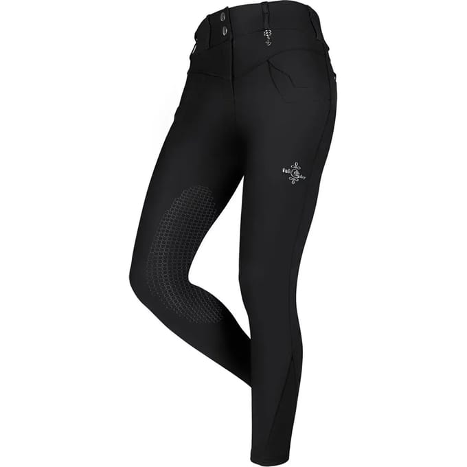 Dames rijbroek met hoge taille en midgrip Fair Play Vita Winter
