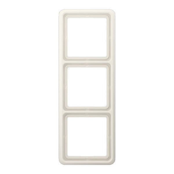 Jung CD583W Afdekking Frame 3-voudig Crème-wit 1 stuk(s)