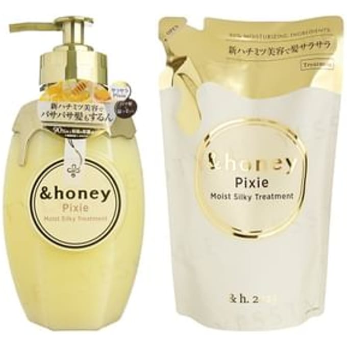 ViCREA - &honey Pixie Moist Silky Hair Treatment 2.0 350ml Refill