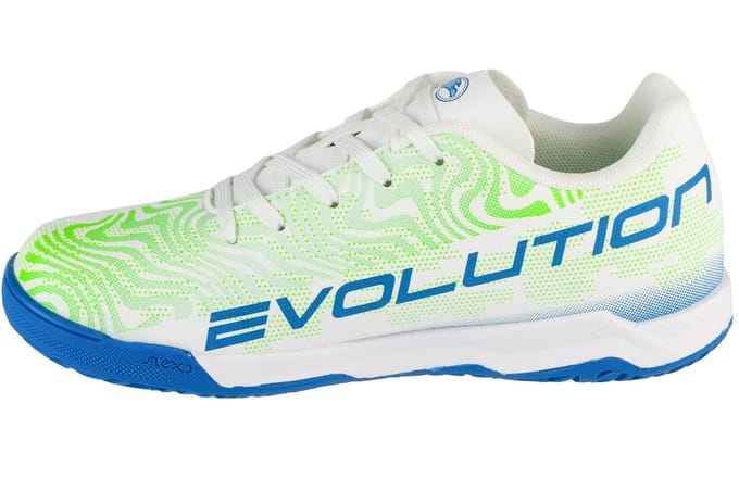 Joma Evolution Jr 2502 IN EVJS2502IN, voor een jongen, Wit, Indoorschoenen, maat: 35