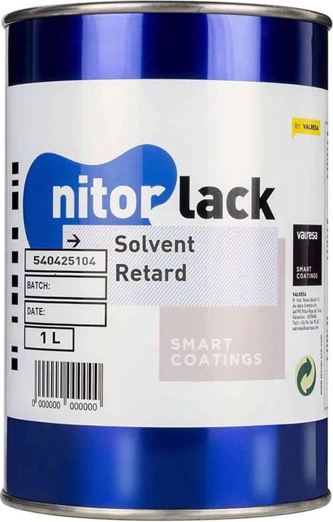 NitorLACK N540425104 Nitrocellulose Verfverdunner Retarder/Slow – 1000ml