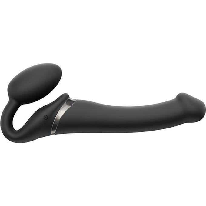 Strap-On-Me - Strapless Strapon Vibrator Met 3 motoren - Zwart - Maat M