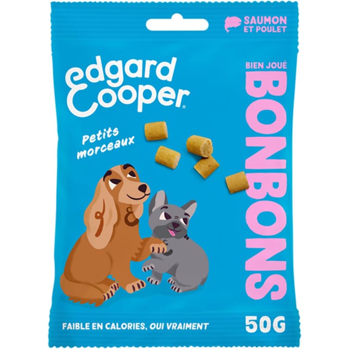 3x50g Edgard & Cooper Bonbecs Chicken Treats - Hondensnoepjes