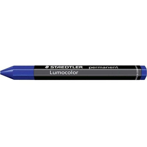Staedtler Lumocolor 236 omnigraph permanent Markeerkrijt Blauw 12 stuk(s)