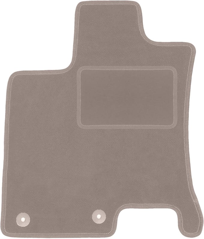 Beige bestuurdersmat voor: Nisan Qashqai +2 crossover (2008-2013)