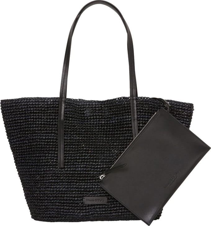 Marc O'Polo Schoudertas Noja Shopper Black Zwart