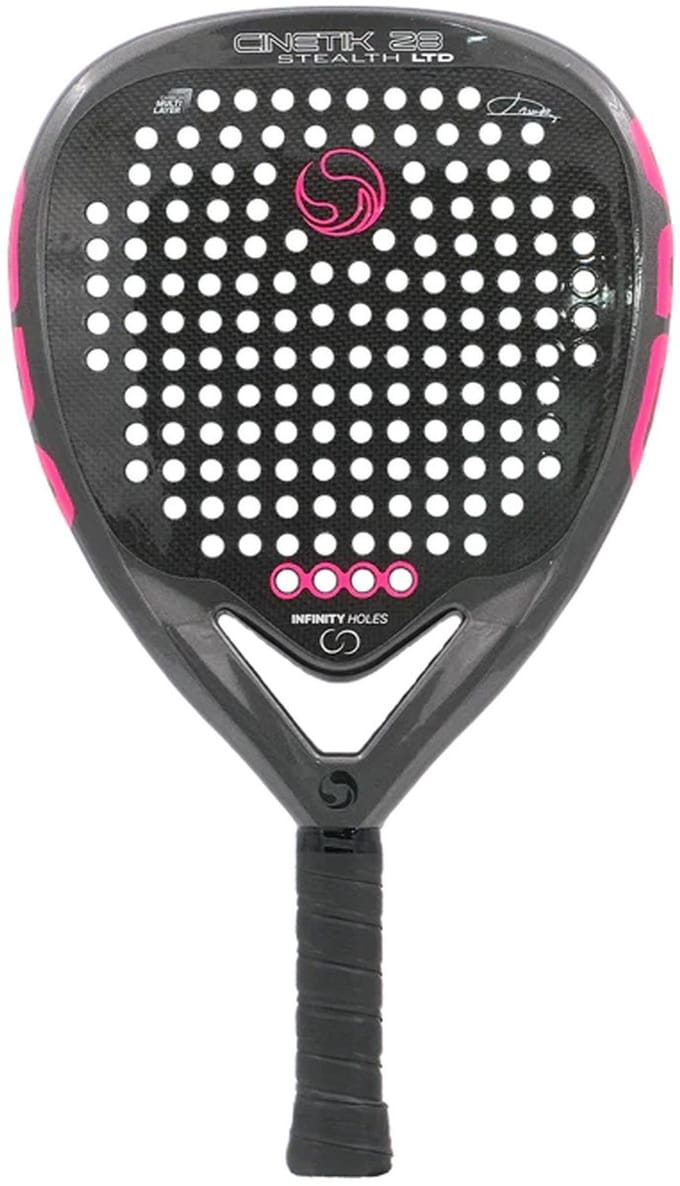Paddle racket Sane Padel Cinetik 28 - Javi Ruiz - Stealth 3k