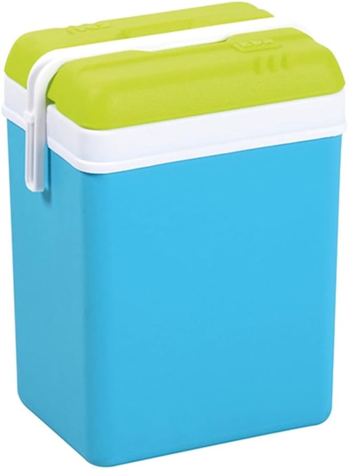 Koelbox 15 L - 21,5 x 30 x 39 cm - Blauw-anijs-groen