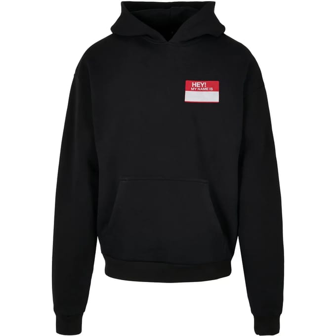 Oversized sweatshirt met capuchon Upscale Hey! My Name Is