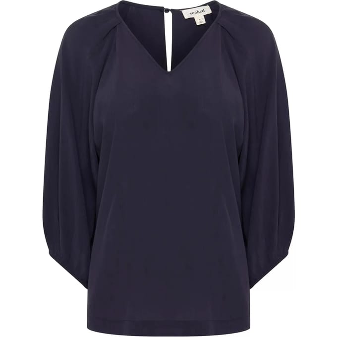 3/4 damesblouse Soaked in Luxury Valize