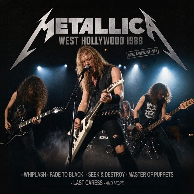 Metallica CD - West Hollywood 1988 - voor Geen - standaard