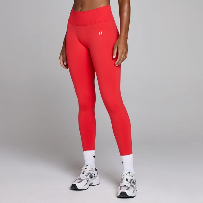 MP Women's Seamless Invisible Scrunch Legging - Crimson - M