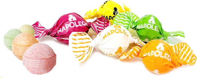 Napoleon - Fruitmix Kogels - 2x1 Kilo - Snoep - Hard Snoep
