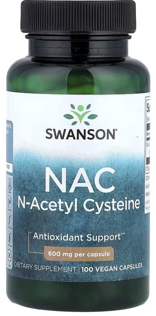 N-Acetyl Cysteine, 600mg - 100 caps