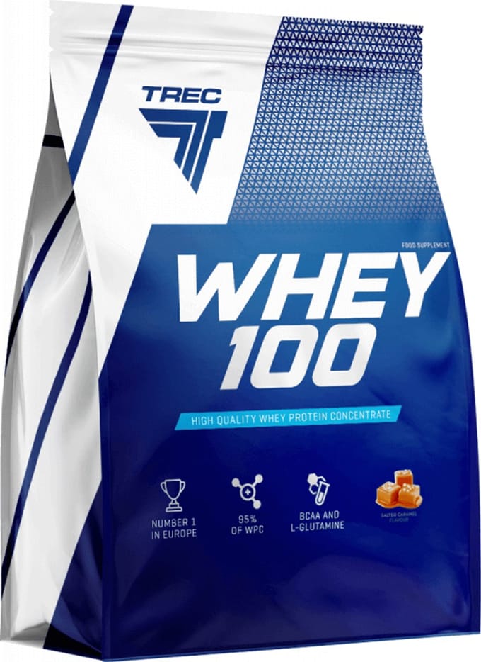 Trec Nutrition Whey 100 (2275g) Salted Caramel - Eiwitten - Wei-eiwit concentraat