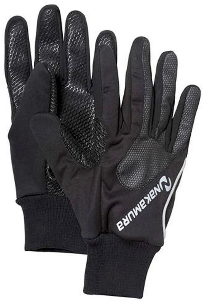 NAKAMURA - MORTON GLOVES - Handschoenen wielrennen - Zwart