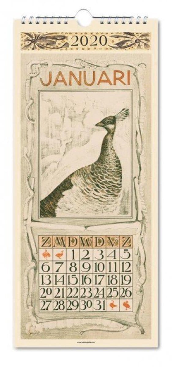 Maandkalender 2020 van hoytema