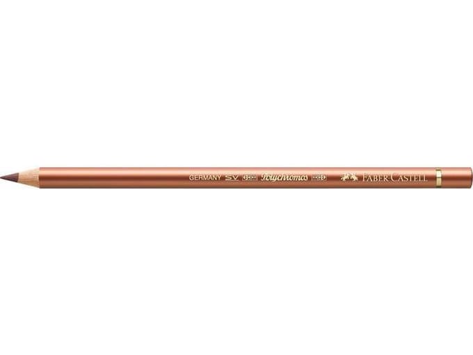 Kleurpotlood Faber Castell Polychromos 252 koper doos met 6 stuks