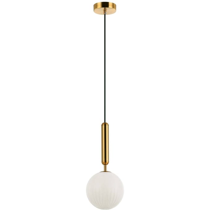 Viokef Hanglamp Jolin met bolglas, 1-lamp