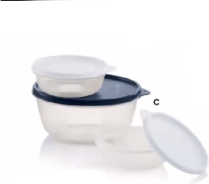 Tupperware ruimtekommenset 3-delig