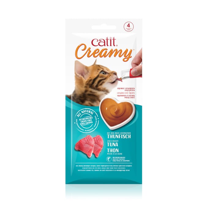Catit Crème 4 x 10 g - Tonijn