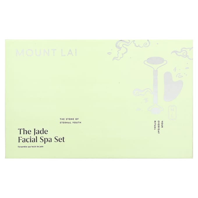 Mount Lai, Coffret spa visage Jade, 2 pièces gray