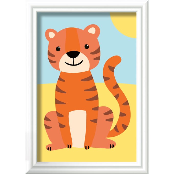 Ravensburger - CreArt - Wild Tiger - Schilderen op Nummer - Vanaf 7 jaar