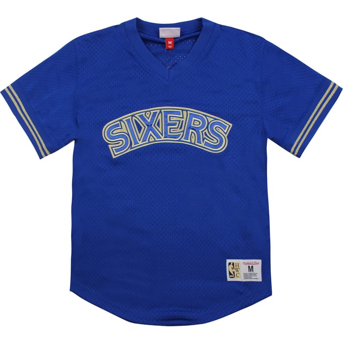 NBA Championship Game Mesh-jersey met V-hals voor heren Phi76e