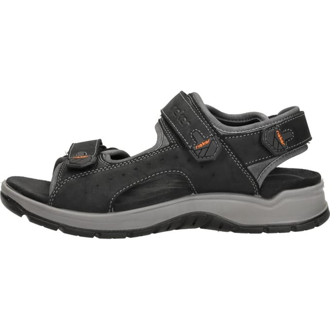 Rieker Sandalen Sandalen - Zwart - Maat 45