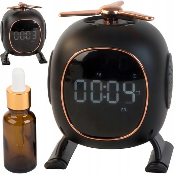 Pingyang Rongrong - Bluetooth Speaker - Aromatherapie - LED Lamp - Wekker