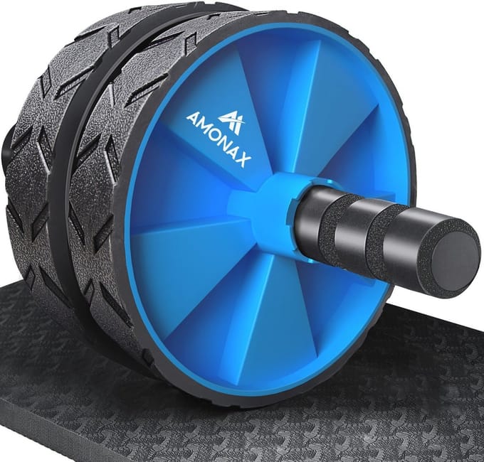 Conversible Ab Roller Buikroller met Grote Kniemat voor Effectieve Buikspiertraining