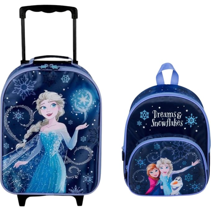 Frozen reisset; trolley en rugzak