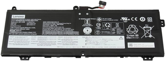 Lenovo L19M4PG2 Batterij - 51Wh