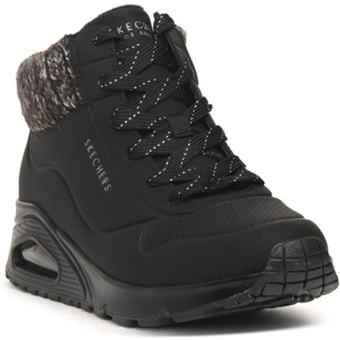 Skechers Uno Gen meisjes sneaker - Zwart