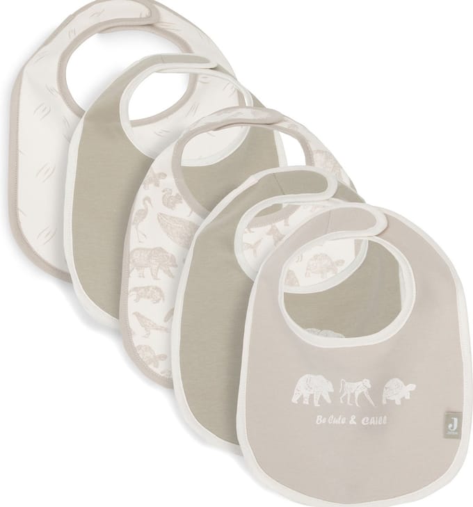 Jollein Baby Slab - Animals - 5pack