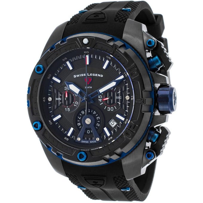 Swiss Legend Expedition X Chronographs | SL-10310SM-BB-01-BLA