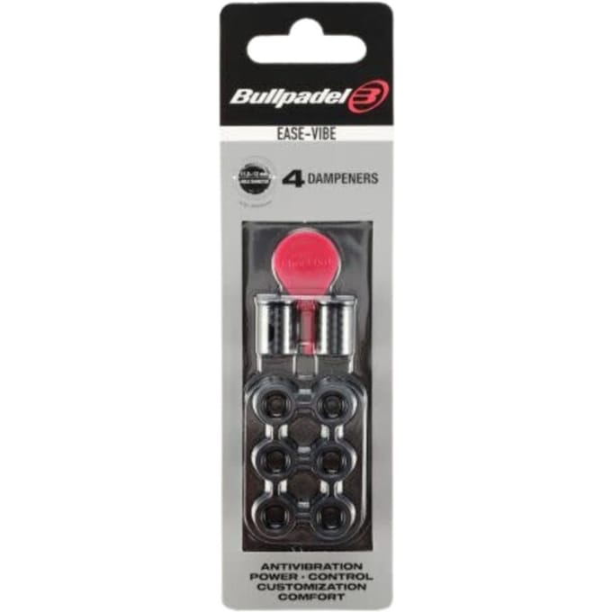 Bullpadel Easy Vibe Padeldemper Zwart.