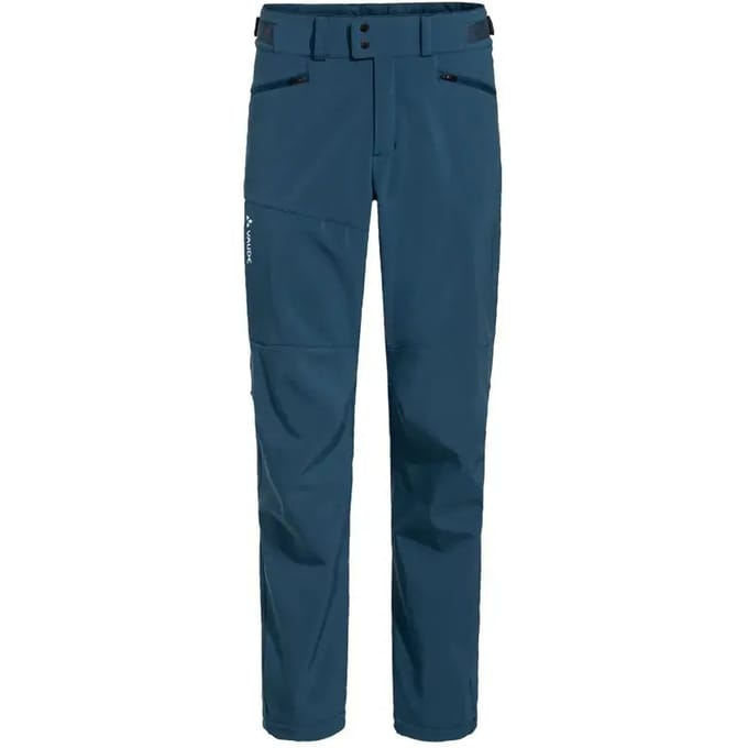 Vaude Elope Softshell Broek Blauw 48 Man