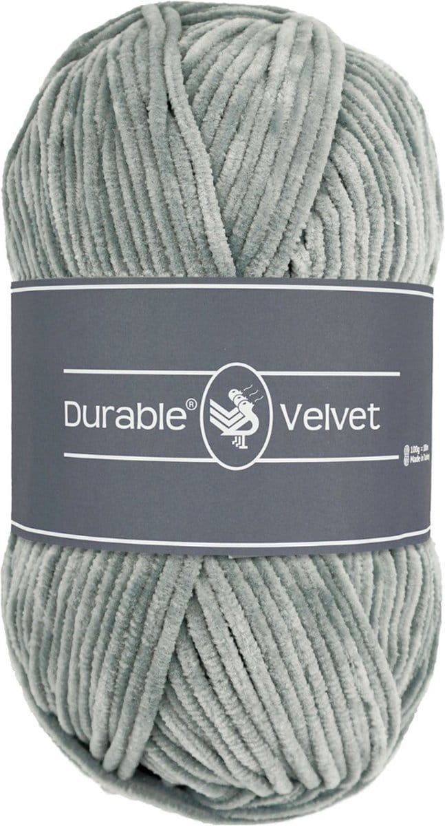 Durable Velvet - 2227 mouse grey - Chenille Garen