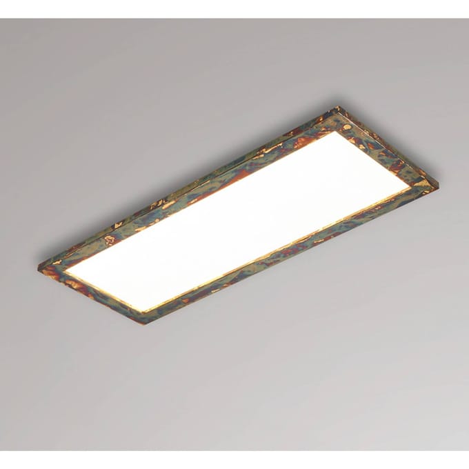 Quitani Aurinor LED paneel, goudkleurig, 86 cm