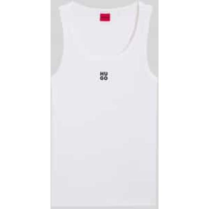Slim fit top van katoenmix model 'DATAMIA'