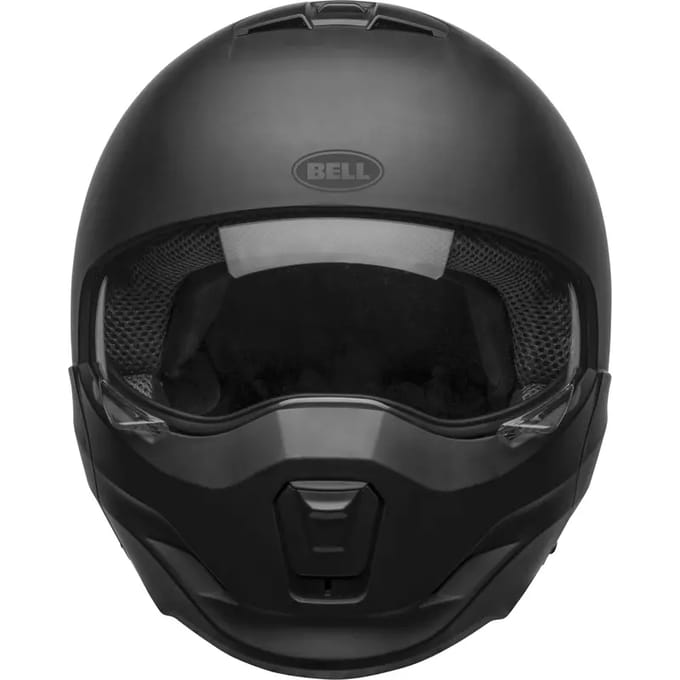 Bell Broozer Solid Mat Zwart Systeemhelm - Helm