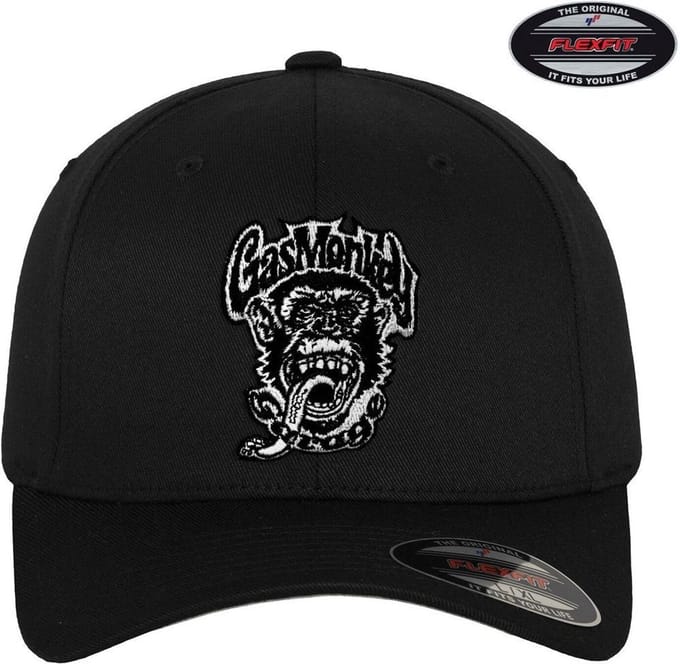 Gas Monkey Garage Logo-patch Flexfit Base ball Cap GMG-92-GMG9901-CB16