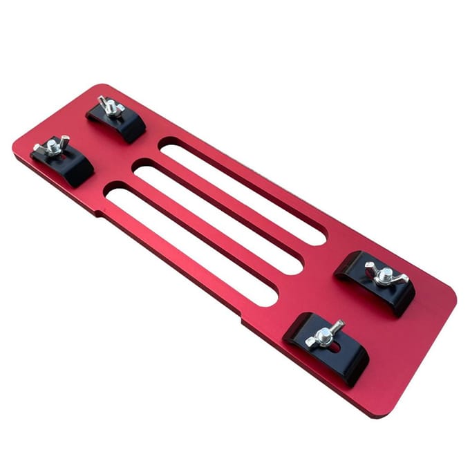 8 mm verdikte aluminium handzaagbasissnijmachine Marmeren machinebasisplaat draagbaar veelkleurig