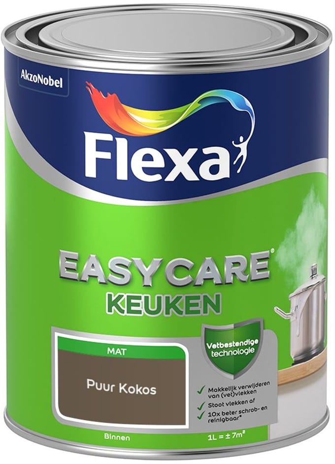 Flexa - Easycare Keuken - Puur Kokos - Mengverf - 1 L