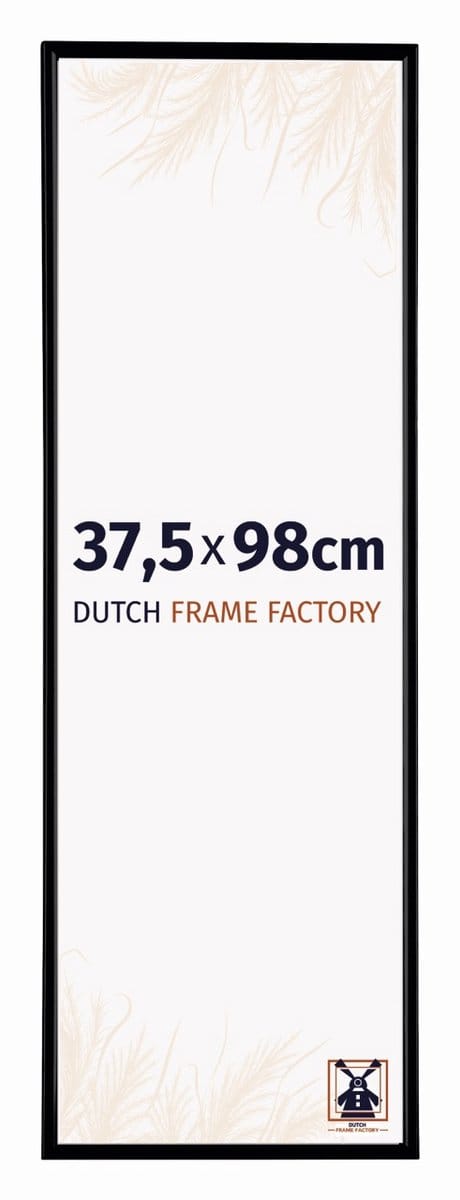 Fotolijst 37,5x98 cm - Kunststof - Zwart Mat - Easy