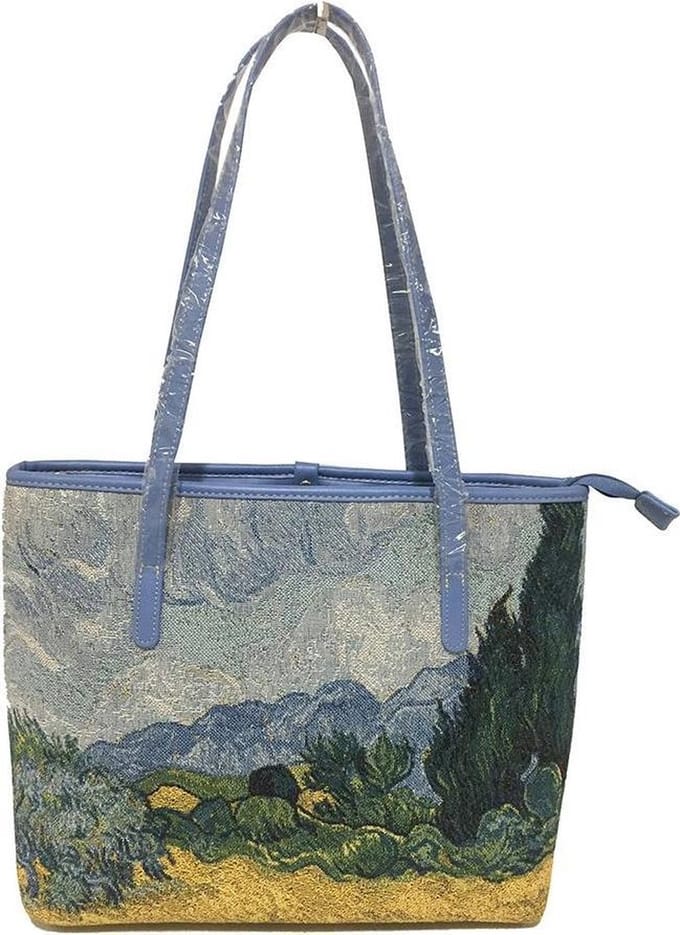 Signare - College tas - Gobelin - Kunst - Schoudertas - Wheatfield - Vincent van Gogh