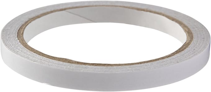 Dubbelzijdig Plakband, B: 9 mm, 10 m/ 1 rol