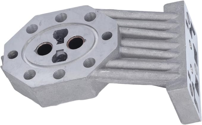 Pomp Gietbehuizing - Onderdeel Machine - Hout Kloven - Universele Pasvorm - 16x9x5 cm